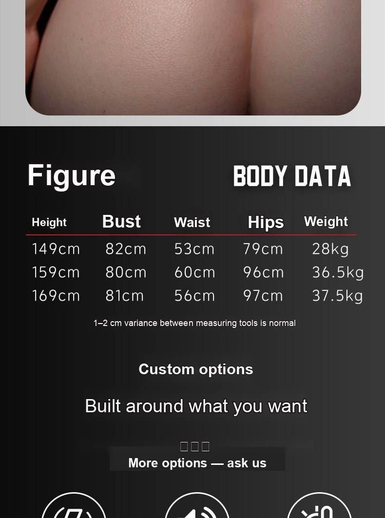 Si Wei skin-texture silicone sex doll close-up 4 — pores, grain, and surface