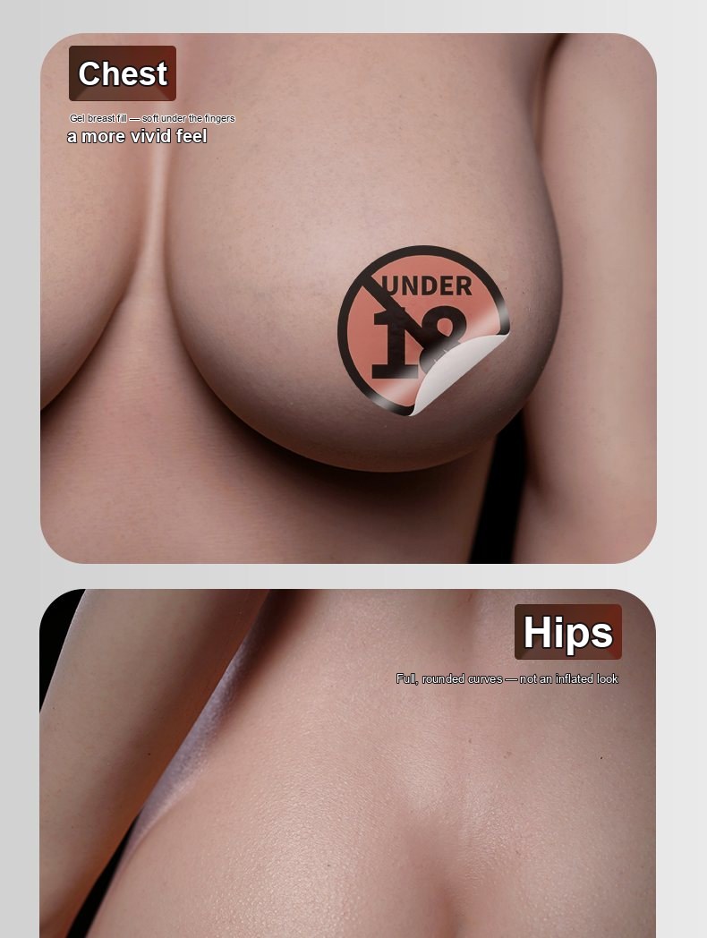 Yu Meng skin-texture silicone sex doll close-up 4 — pores, grain, and surface